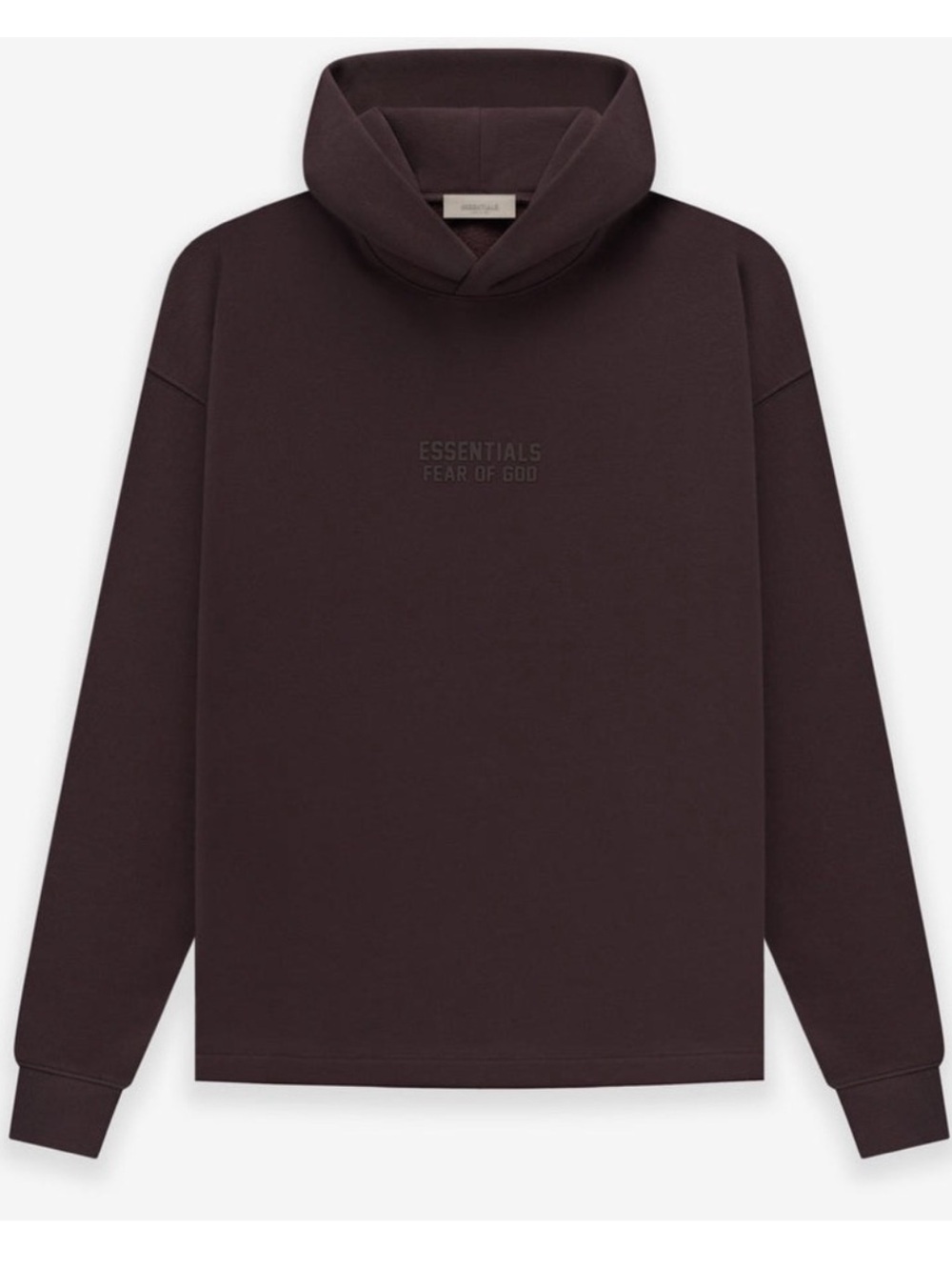Essentials Fear Of God Relaxed Fit Hoodie Large Chocolate Brown